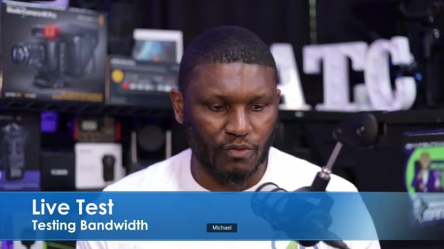 CloudConnect Bandwidth Test - Live Stream