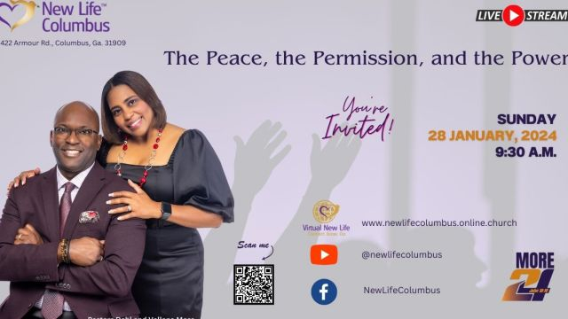 New Life Columbus | Virtual Family Worship | The Peace, The Permission, And The Power!